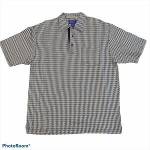 Pendleton Men’s Polo Shirt Geometric Print size L